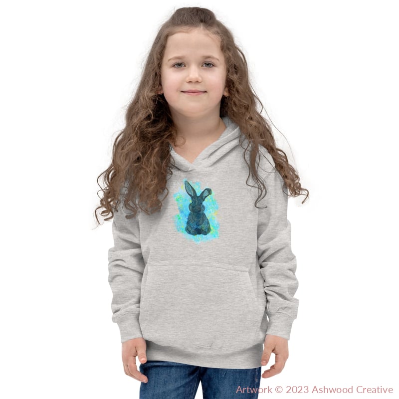 Blue Bunny Kids Hoodie