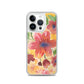 Watercolor Red Flowers Case for iPhone®