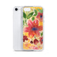 Watercolor Red Flowers Case for iPhone®