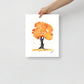 Orange Tree Poster