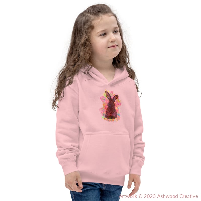 Red Bunny Kids Hoodie