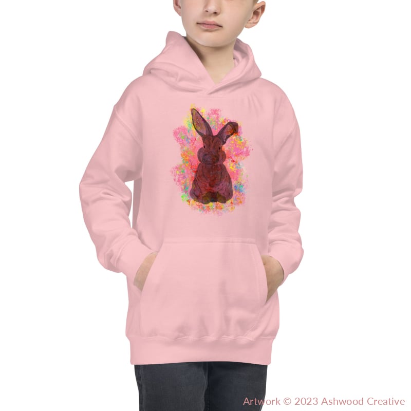 Red Bunny Kids Hoodie