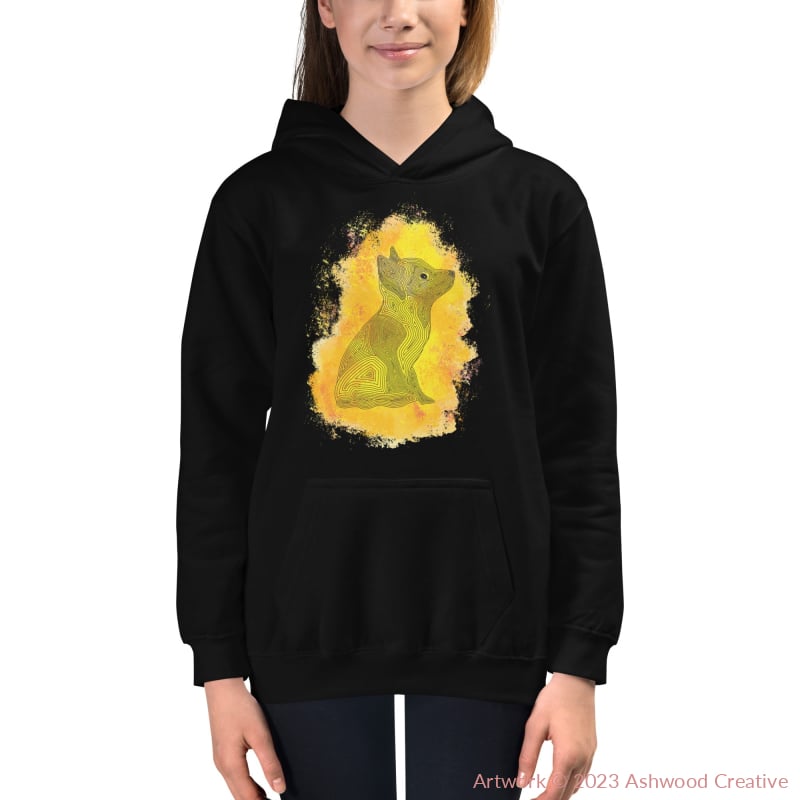 Yellow Fox Kids Hoodie