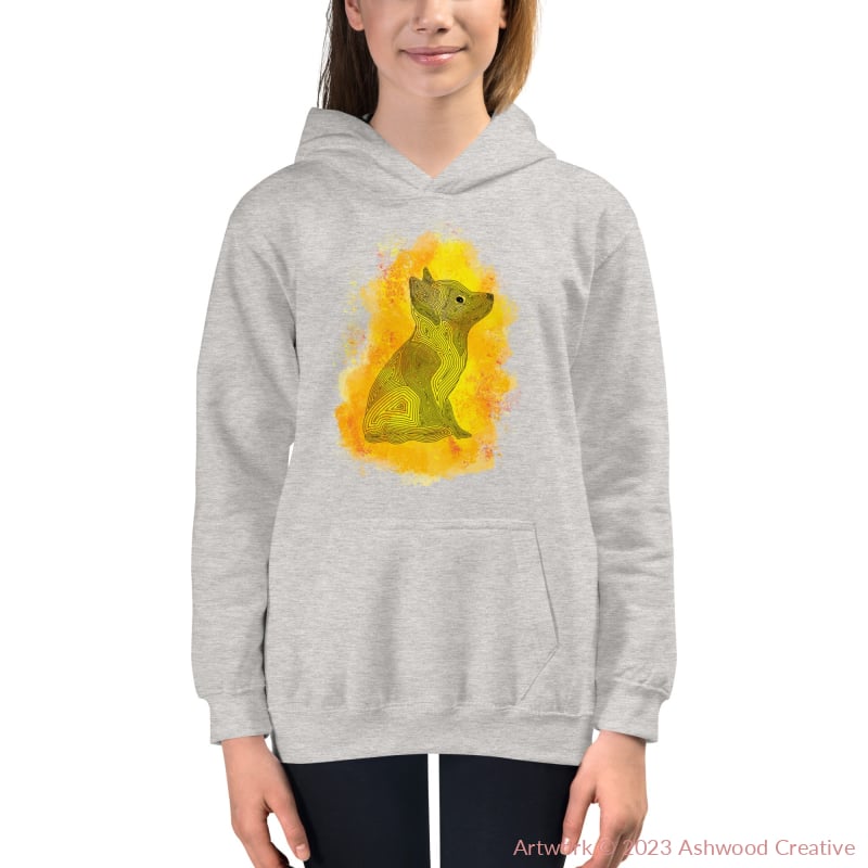 Yellow Fox Kids Hoodie