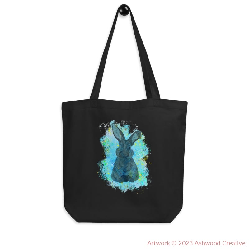 Blue Bunny Eco Tote Bag - Ashwood Creative