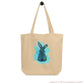Blue Bunny Eco Tote Bag - Ashwood Creative