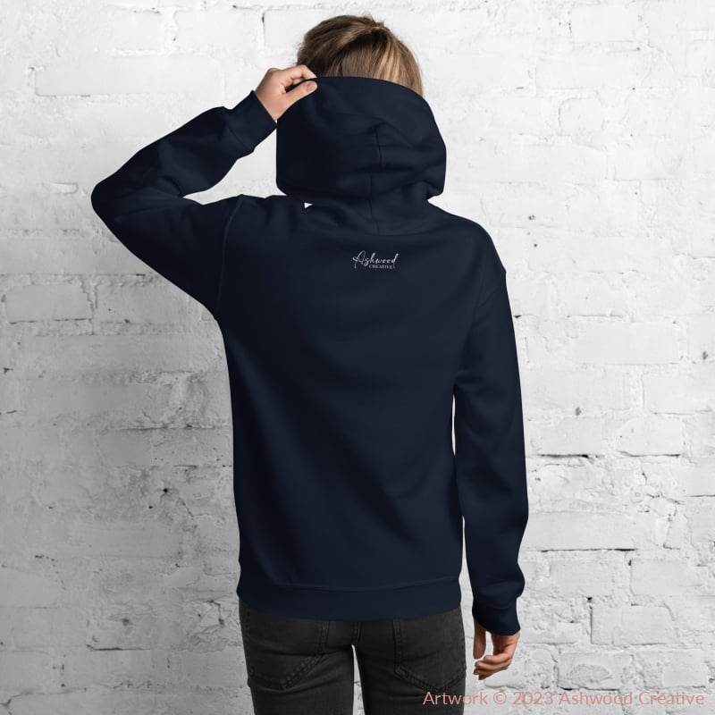 Blue Bunny Unisex Hoodie - Ashwood Creative