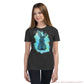 Blue Bunny Youth Short Sleeve T-Shirt Dark Grey Heather / S T-Shirt