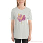 Purple Leaf Unisex T-Shirt Silver / S