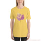 Purple Leaf Unisex T-Shirt Yellow / S