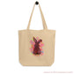 Red Bunny Eco Tote Bag - Ashwood Creative