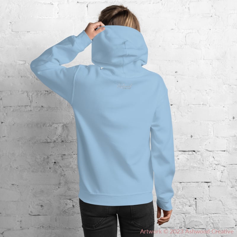 Red Bunny Unisex Hoodie - Ashwood Creative