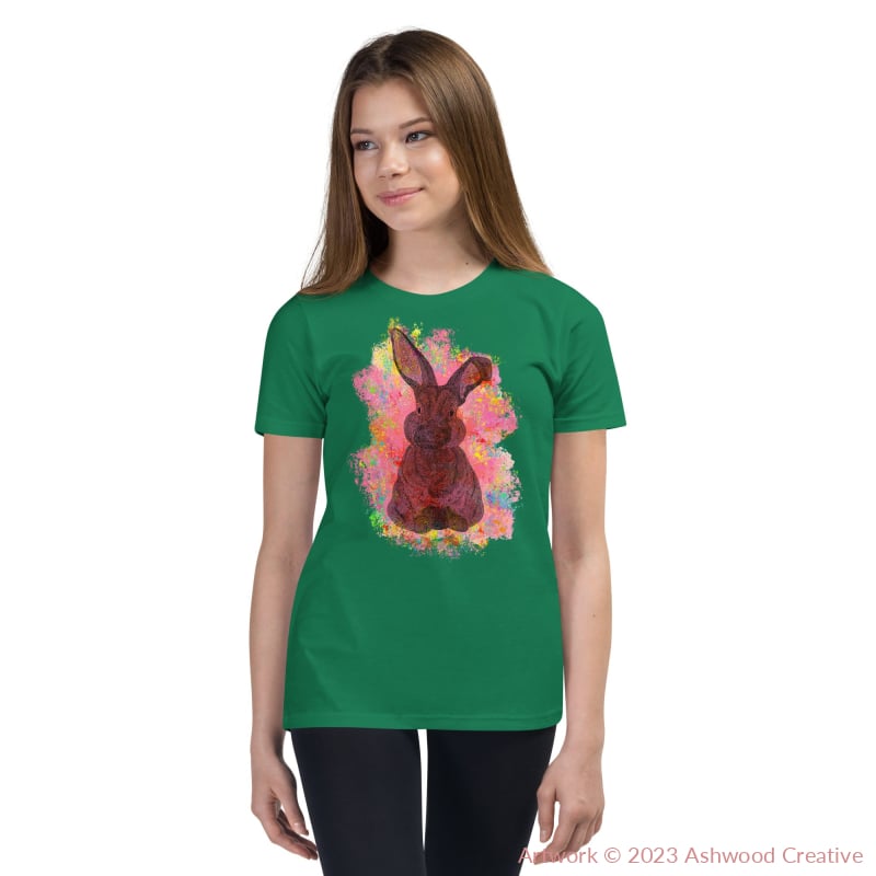 Red Bunny Youth Short Sleeve T-Shirt T-Shirt