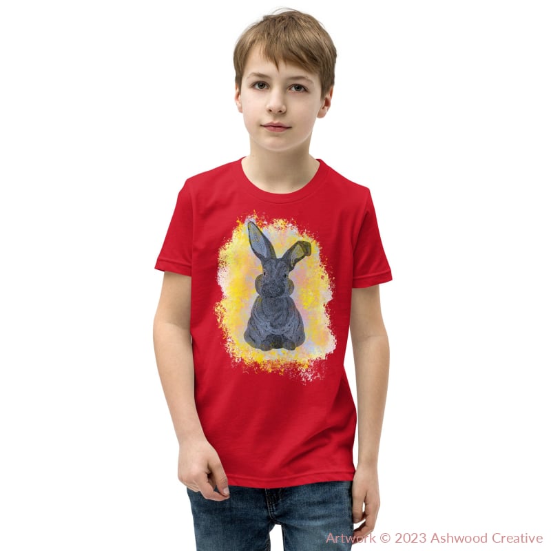 Yellow Bunny Youth Short Sleeve T-Shirt