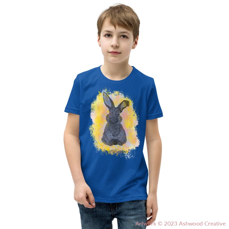 Yellow Bunny Youth Short Sleeve T-Shirt